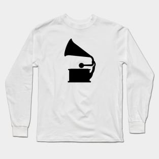 Phonograph (Black) Long Sleeve T-Shirt